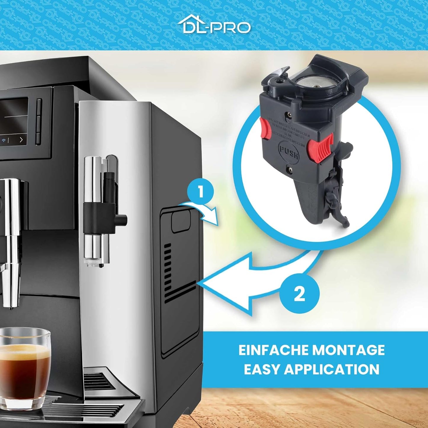 Brühgruppe Ersatzteil für DeLonghi ECAM/ETAM
