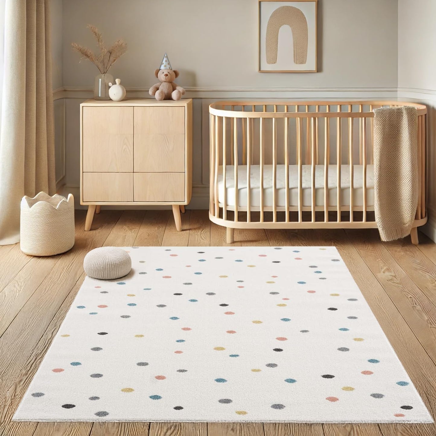 Kurzflor Spielteppich, 80 x 150 cm
