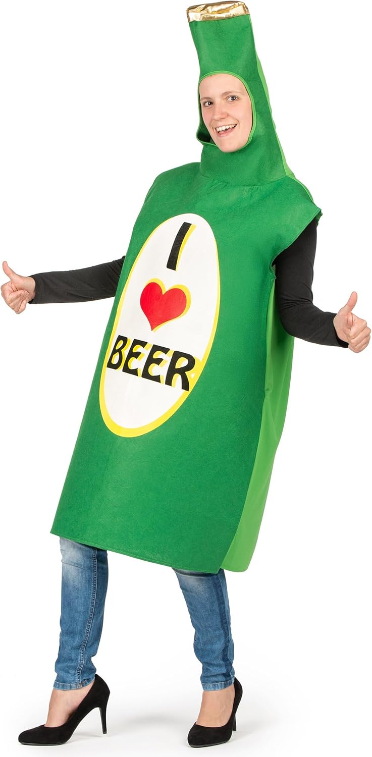 Bierflasche Kostüm für Erwachsene
