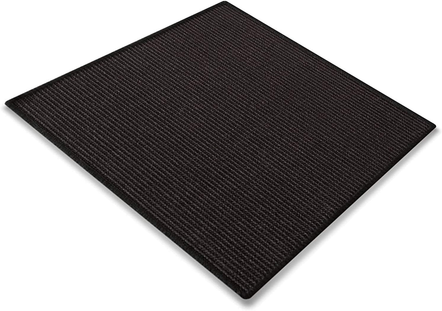 Widerstandsfähiger Kratzteppich, 67 x 140 cm Schwarz