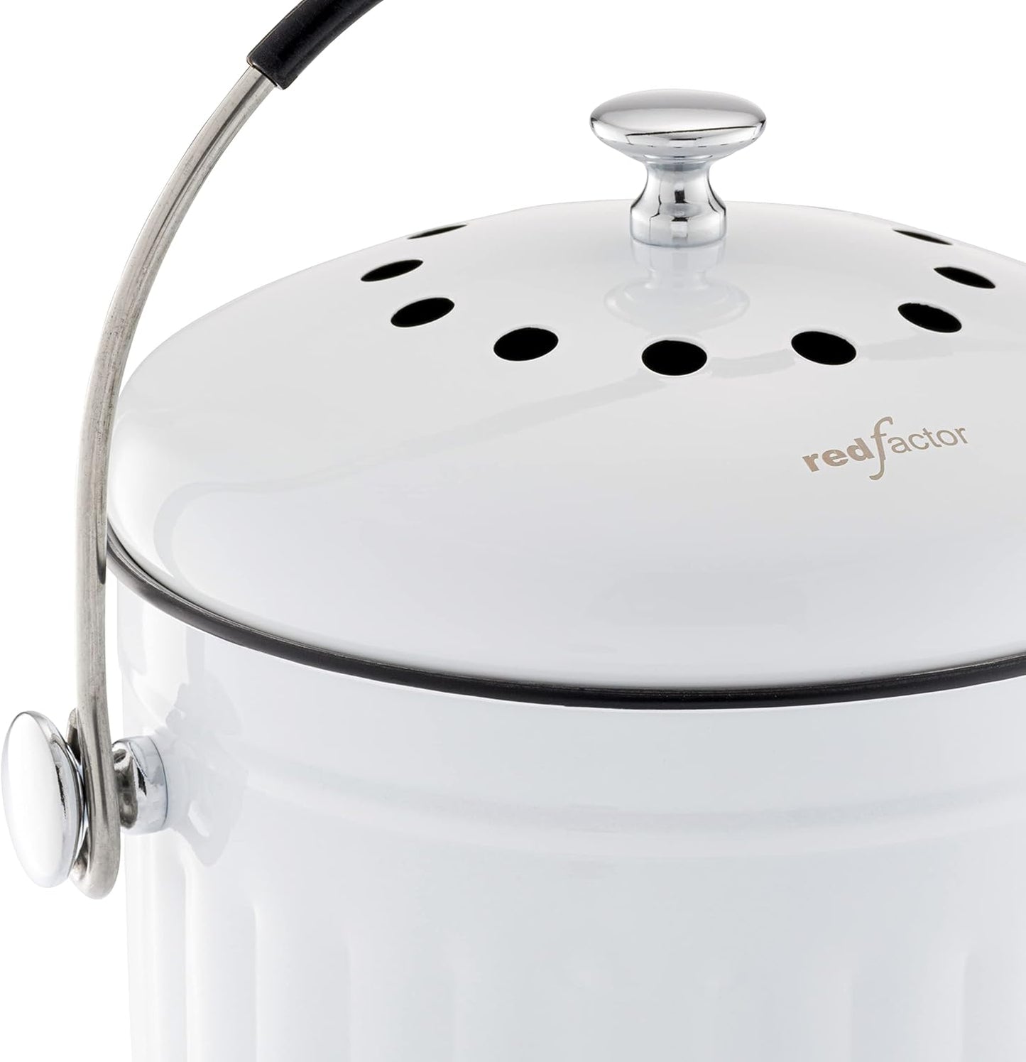 Kompostbehälter, Weiss 5 Liter