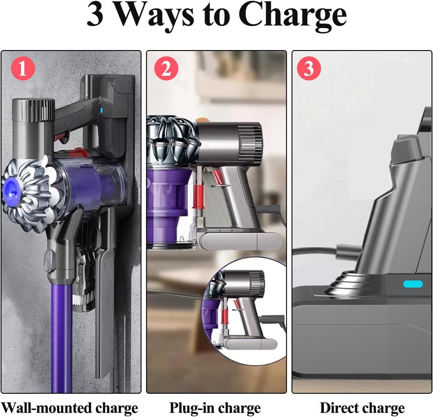 Ersatzakku für Dyson V6 Modelle, V6