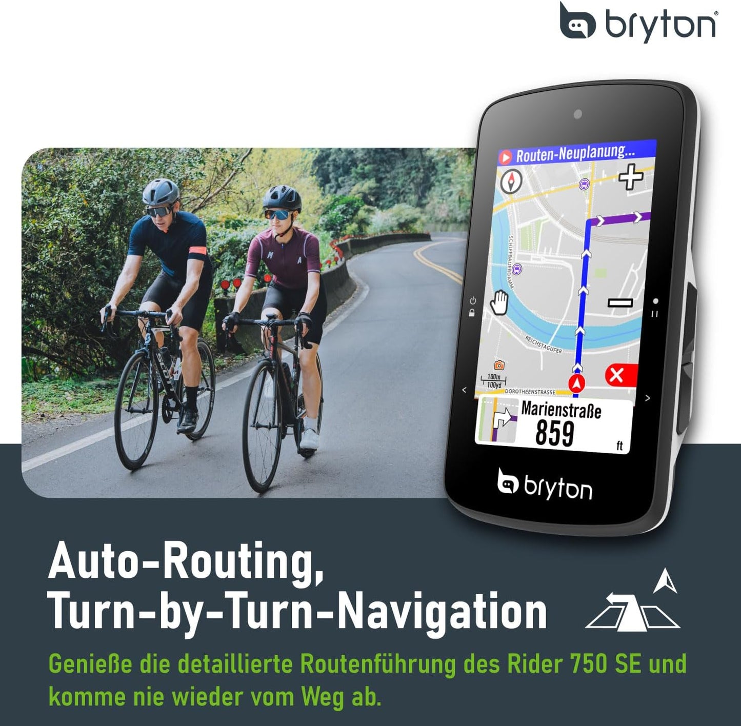 Rider 750SE - Velocomputer mit Navigation
