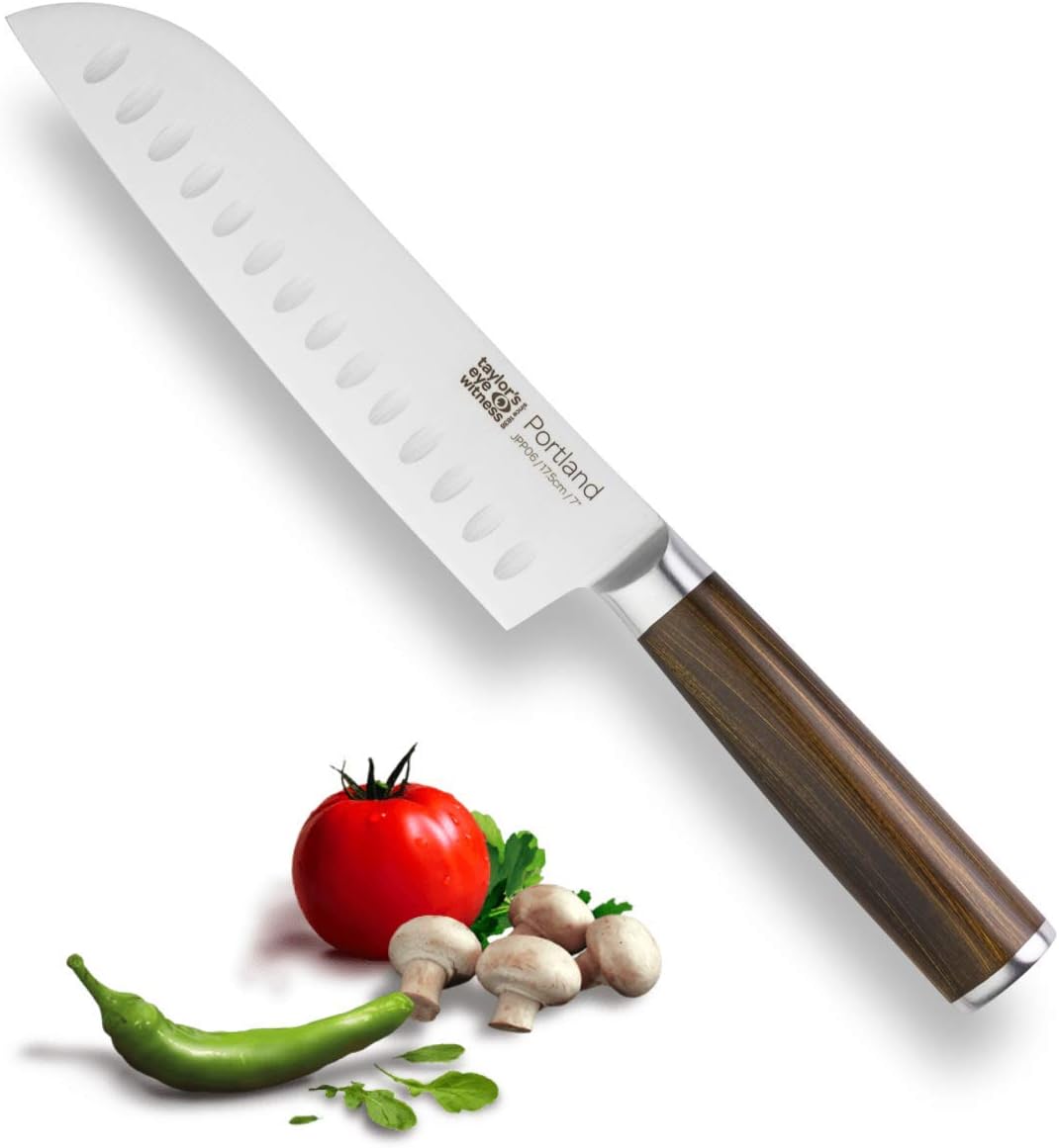Portland Santokumesser, 17.5cm/7 Santoku Knife