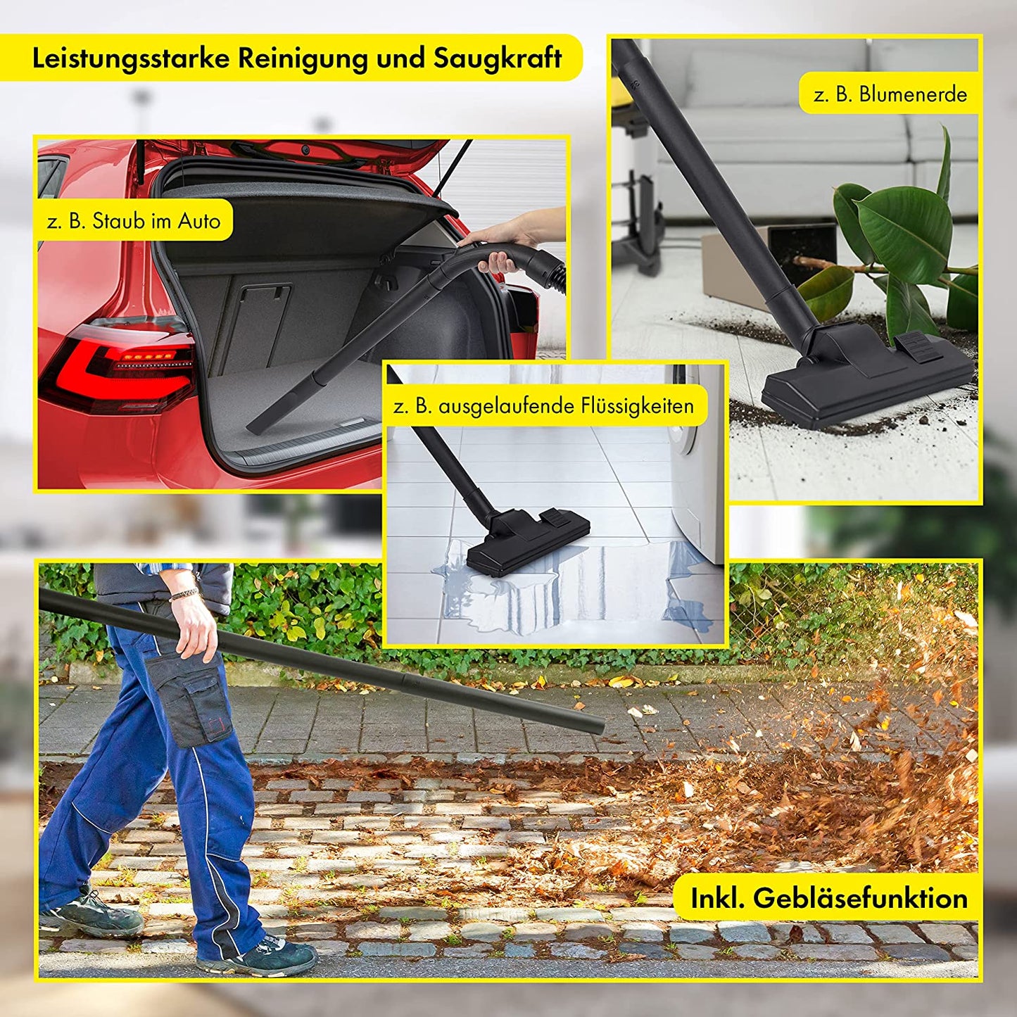 BS 6058 CB, Nass-/Trockensauger, Nass-trocken-sauger
