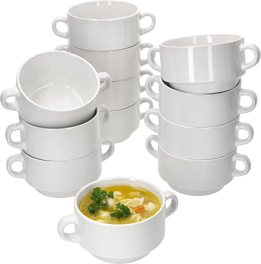 12er-Set Stiva Suppenschalen