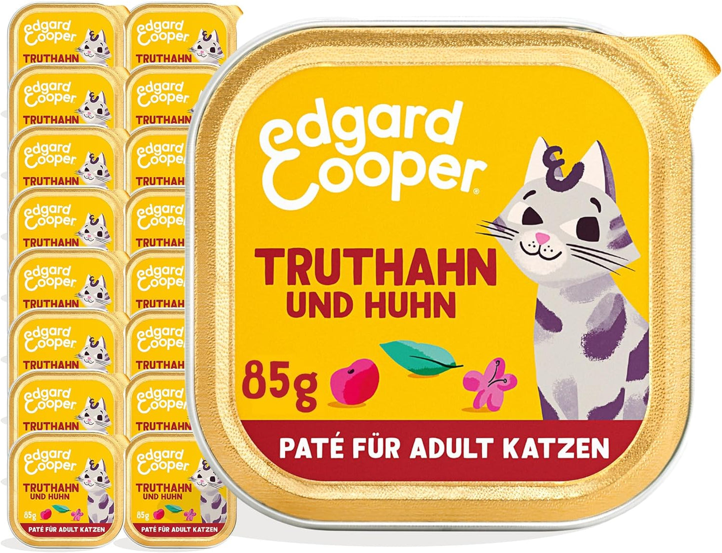 Paté, Truthahn/Huhn, 85 g (16er Pack)