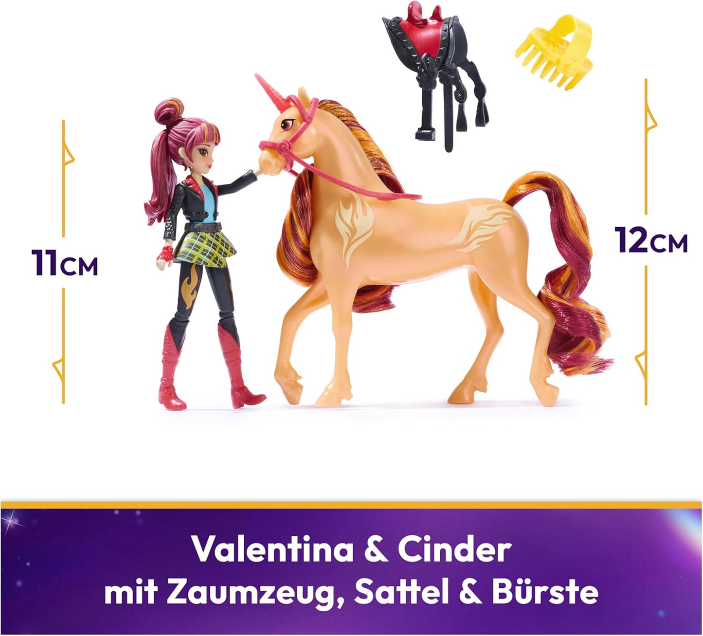 Valentina & Cinder, Valentina und Einhorn Cinder