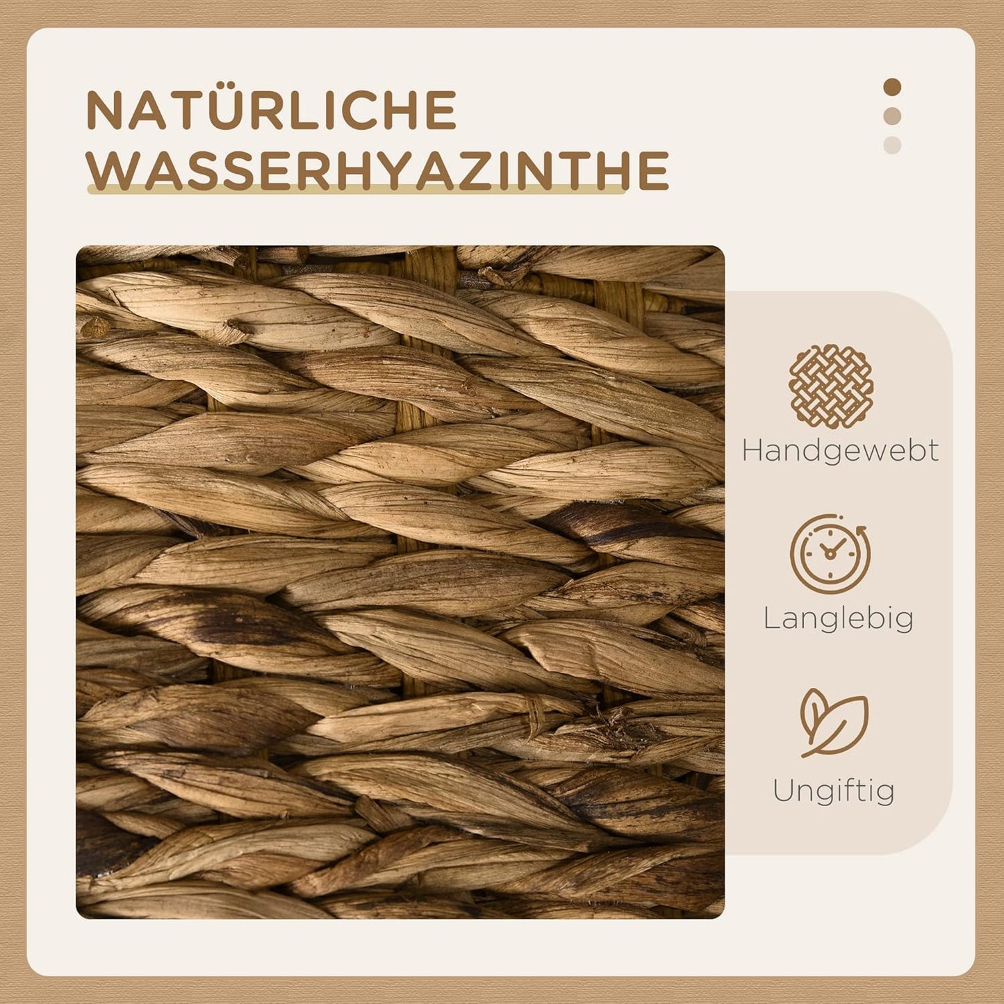 Kratztonne mit Höhlen und Kissen (73 cm), Hellbraun 40L x 40B x 73H cm