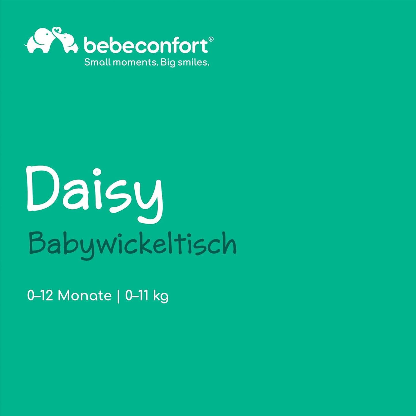 Daisy Wickeltisch mit Wickelunterlage, Daisy