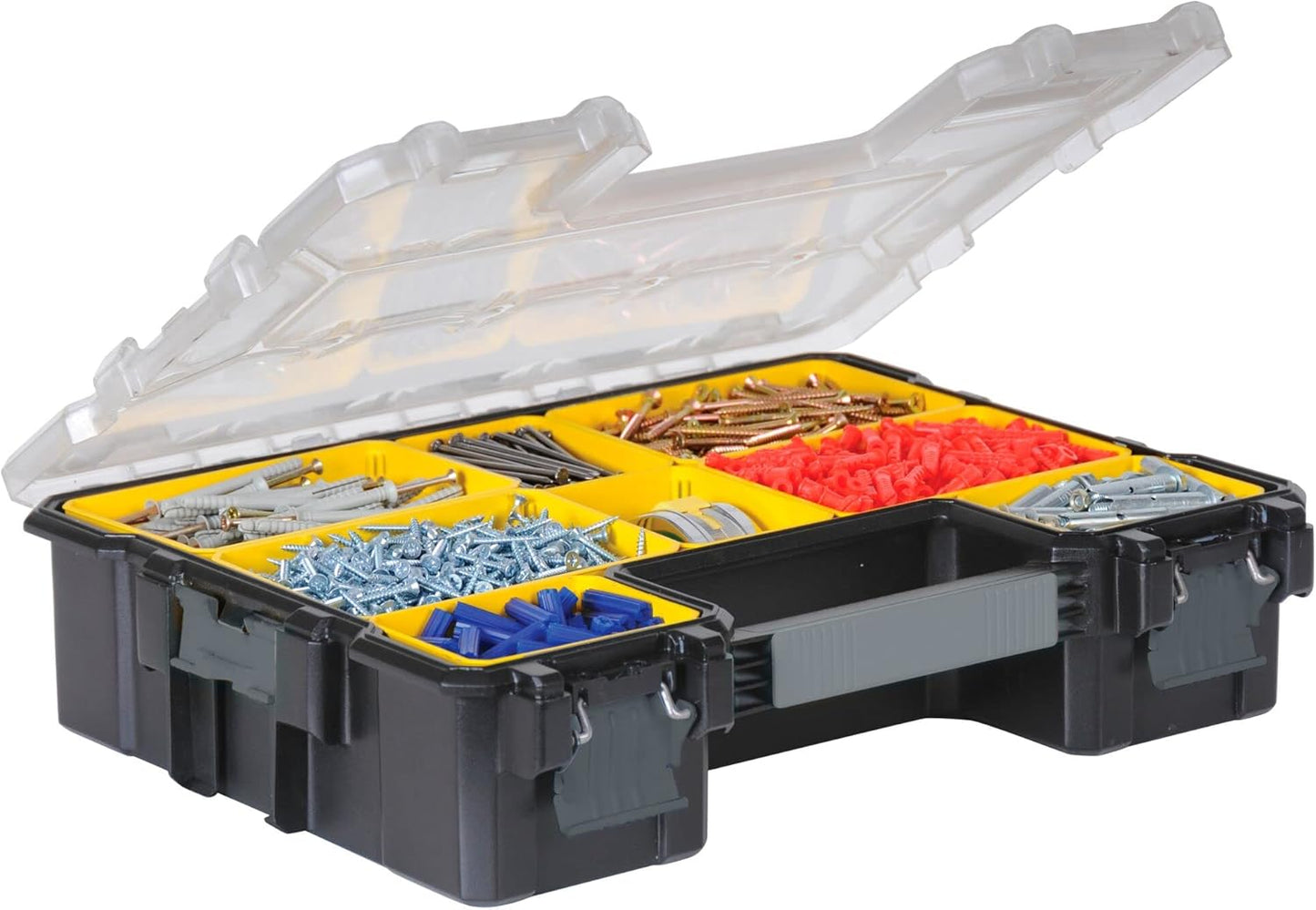 FatMax 1-97-521 Aufbewahrungsbox mit herausnehmbaren Fächern, 1 Mehrfarbig
