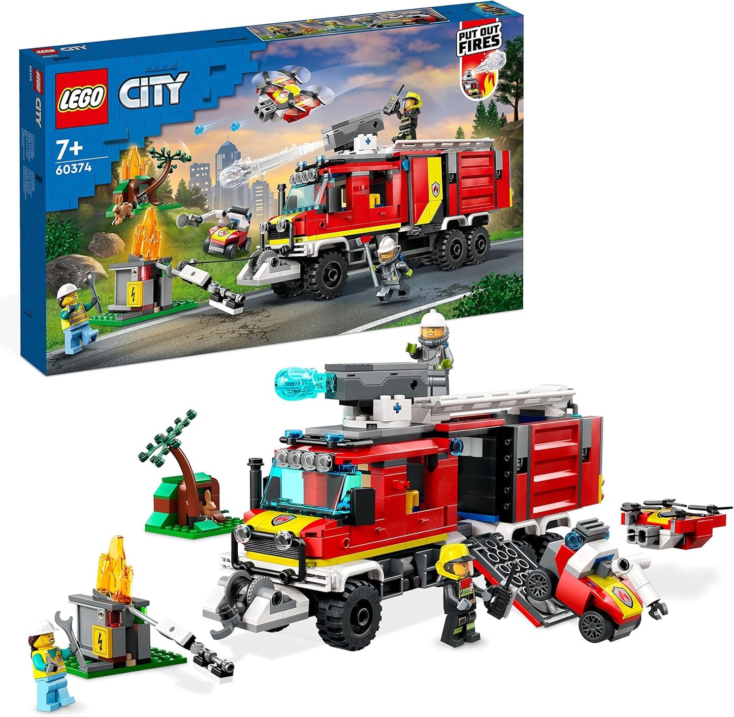 City 60374  - Einsatzleitwagen der Feuerwehr, Single