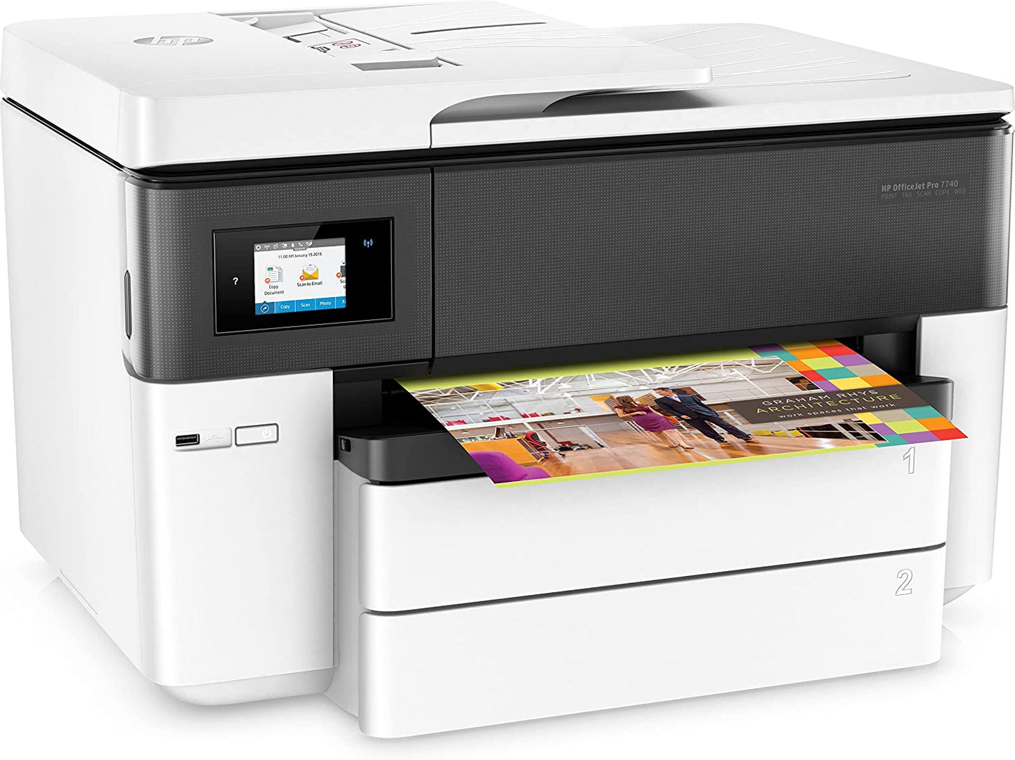 OfficeJet 7740 All-in-One, Multifunktionsdrucker, 500 Blatt Papierfach Vorgänger