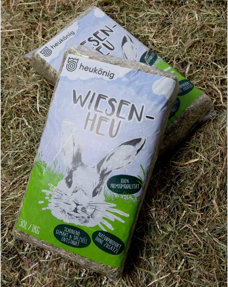 Heu- und Stroh-Kombipaket (12 x 1kg), 1 kg (12er Pack)