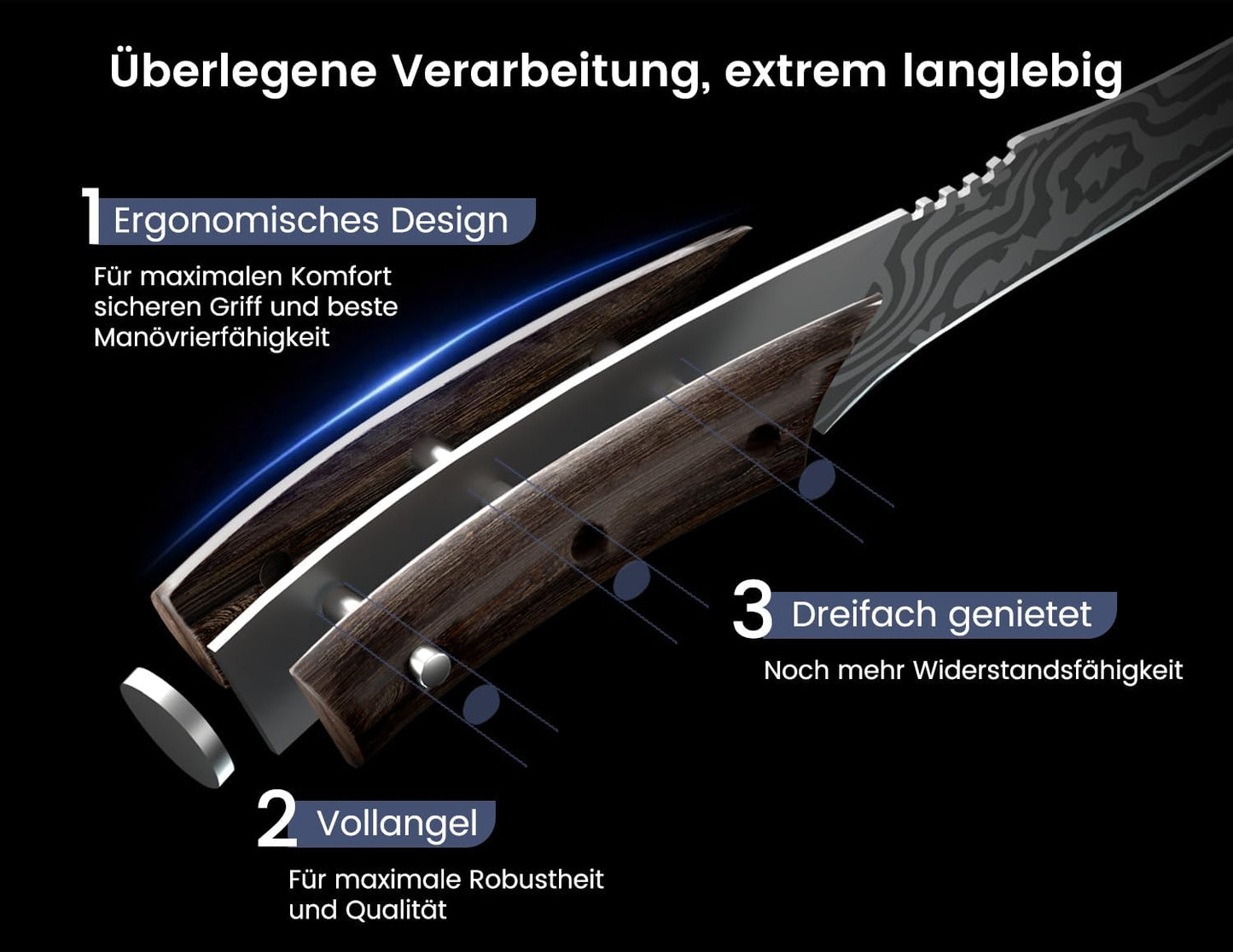Ausbeinmesser, Ausbeinmesser 16,5cm