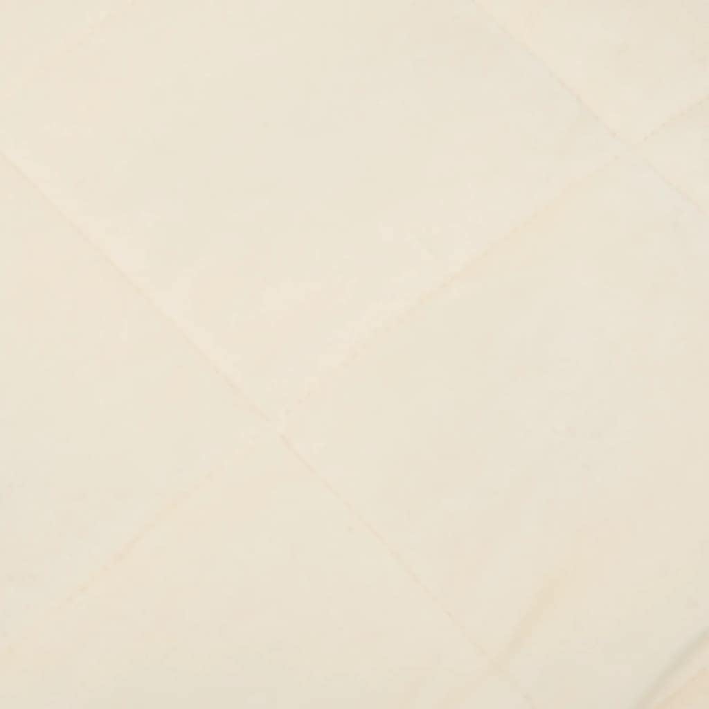 Gewichtsdecke, 120 x 180 cm Creme