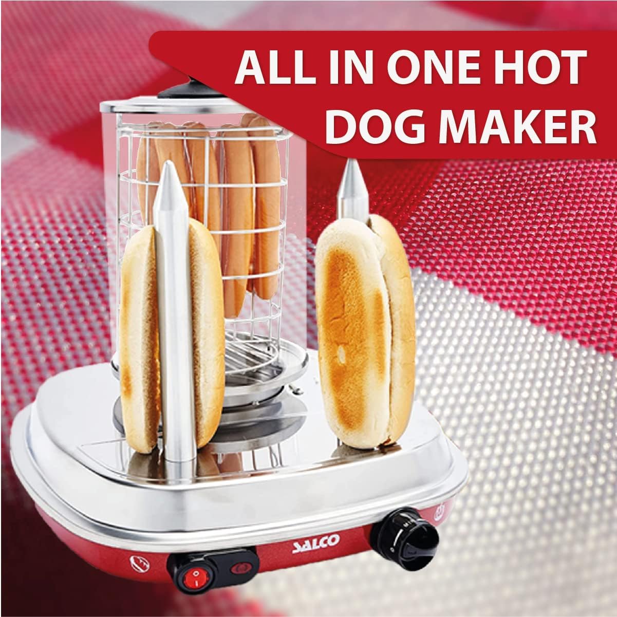 Hot Dog Maker im Retro-Diner-Style