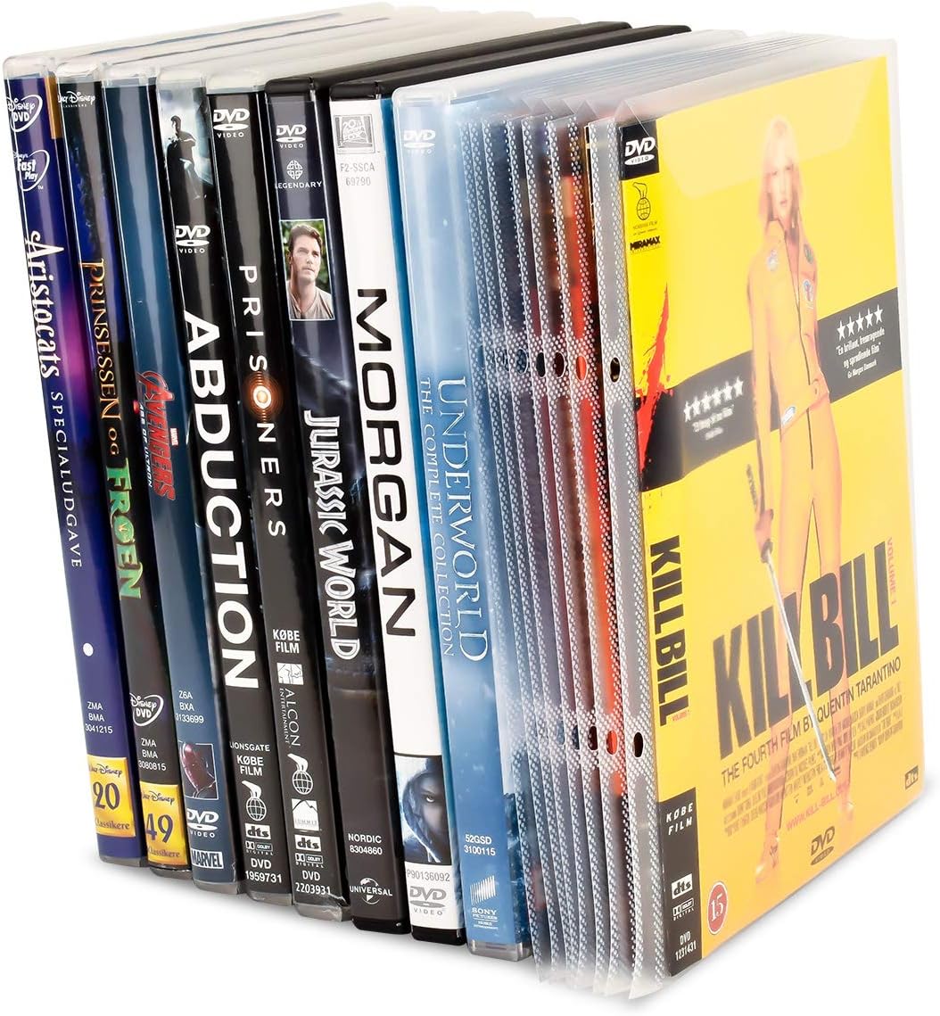 DVD Hüllen (100 Stück), 162 x 188 mm