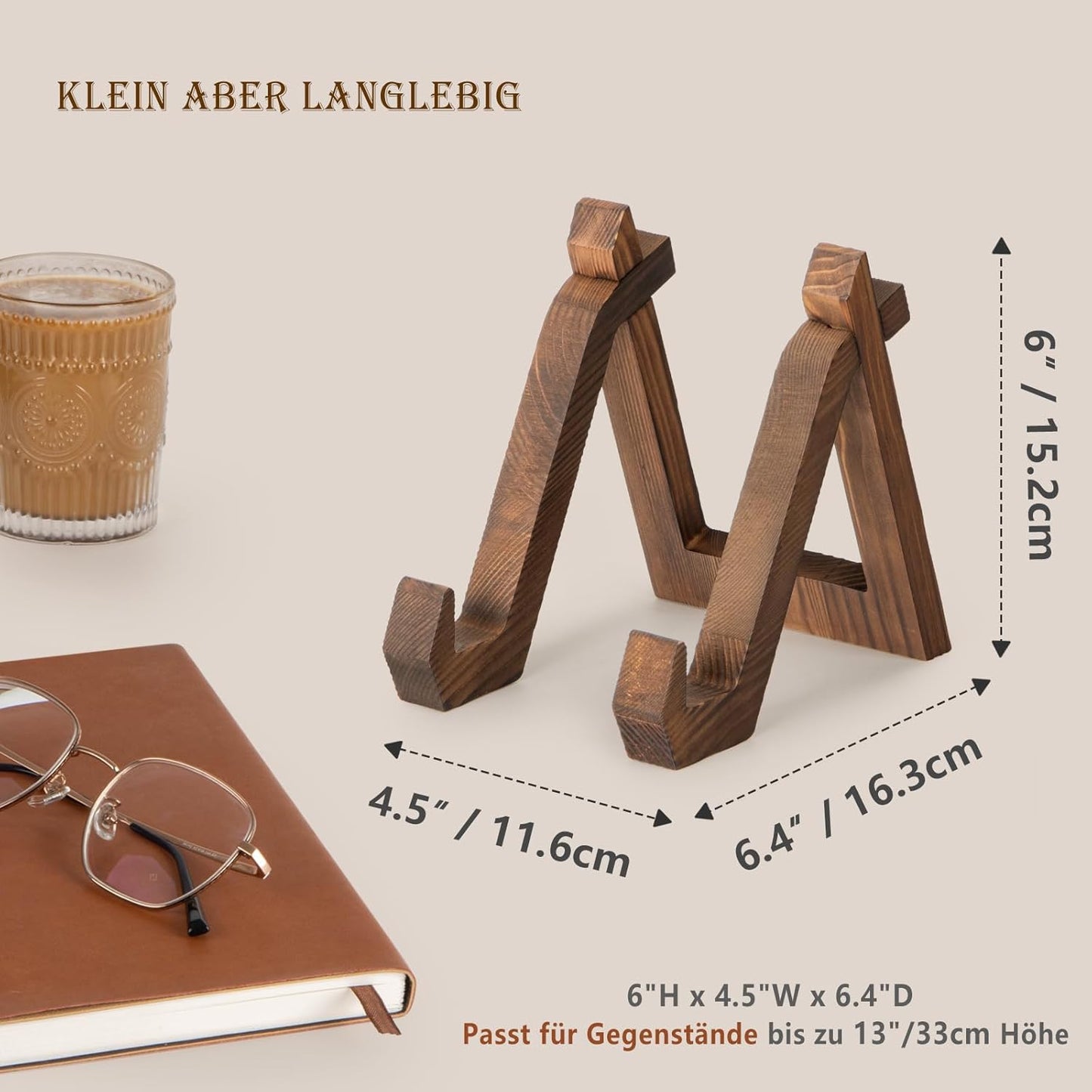 Tellerhalter (3 Stück), 15,2 cm - 3 Stück