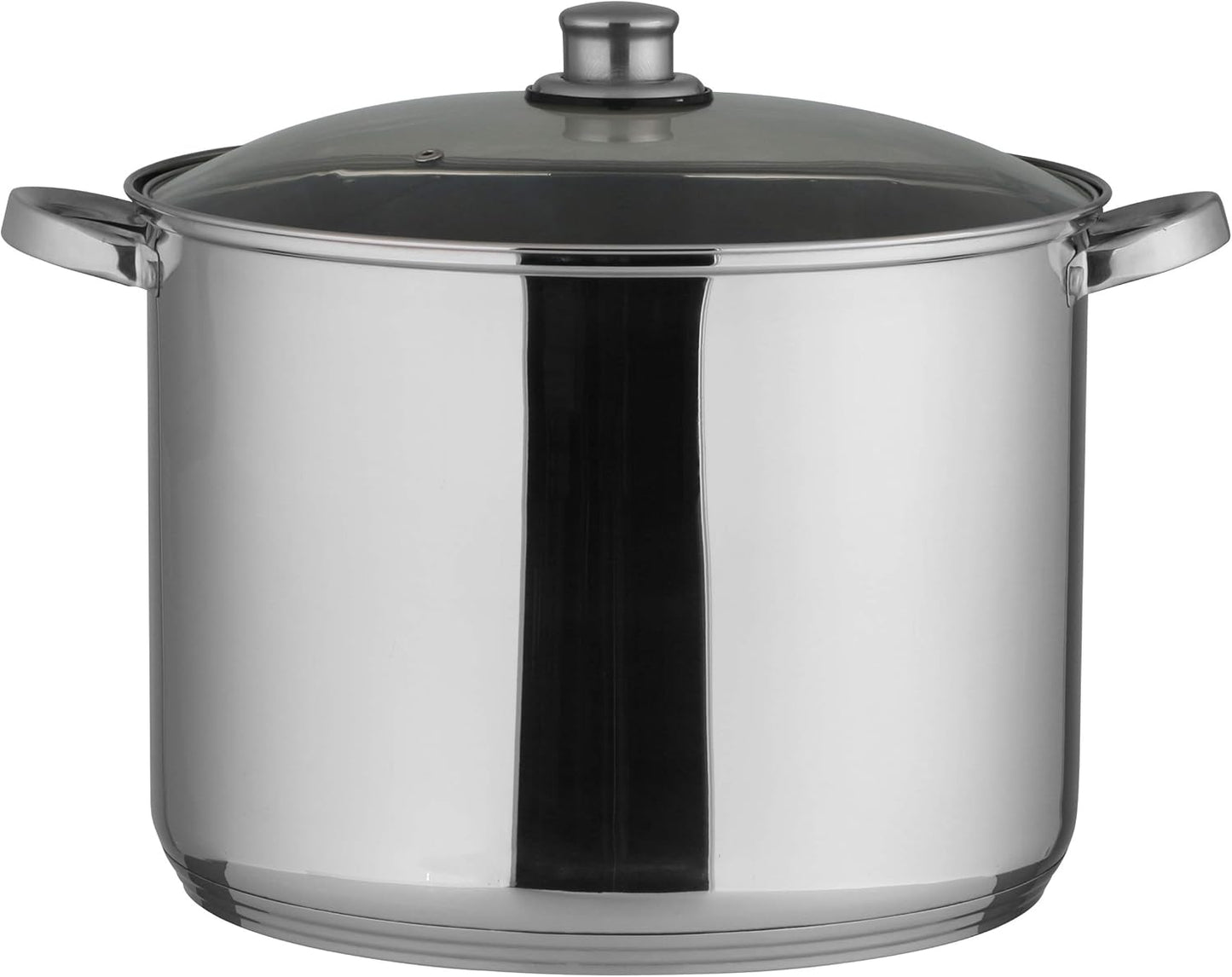 Universaltopf mit Glasdeckel, 20 Liter Volumen