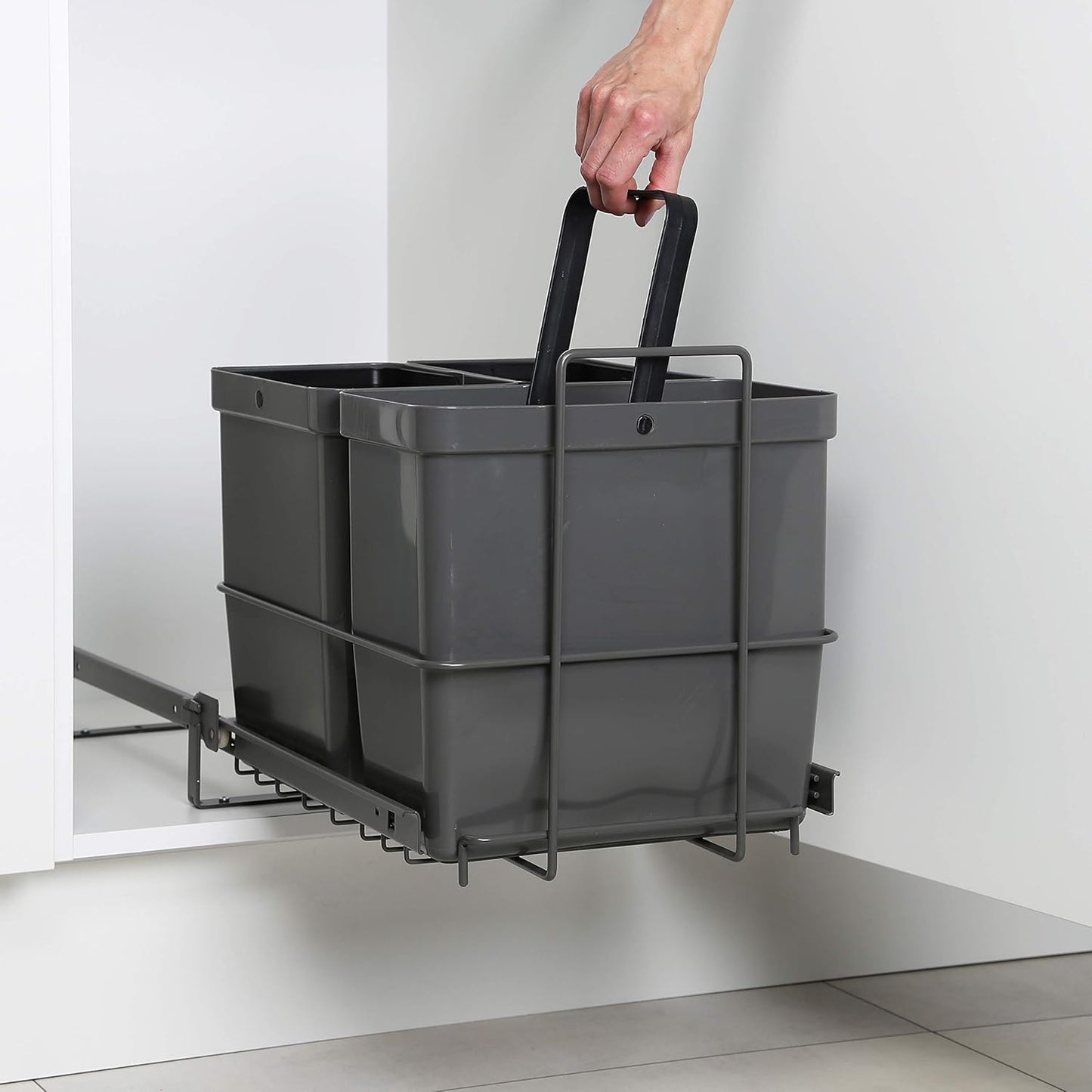 Einbau Mülleimer - LM 64/3, 1x11L + 2x8L