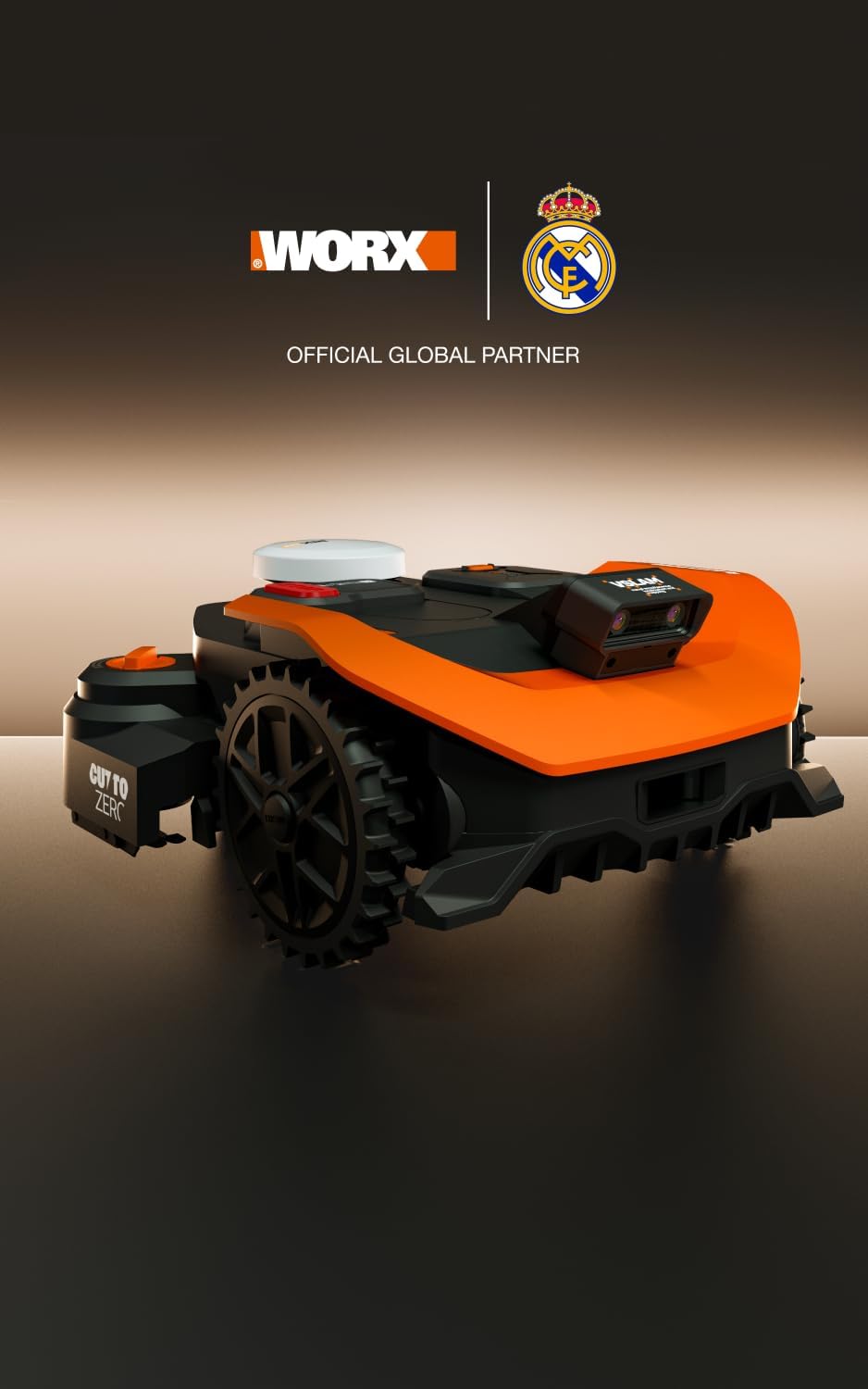 Landroid Vision Cloud Mähroboter, 1800 m² 2WD Mähroboter