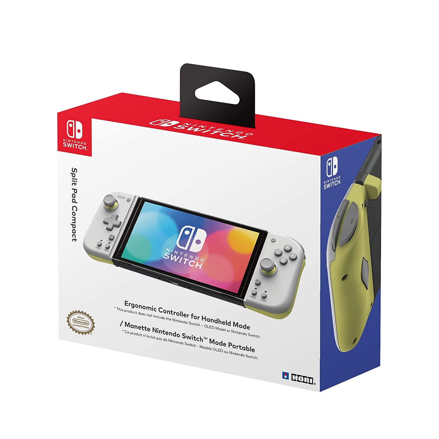 Split Pad Compact (Hellgrau x Gelb), Gamepad, Hellgrau-Gelb