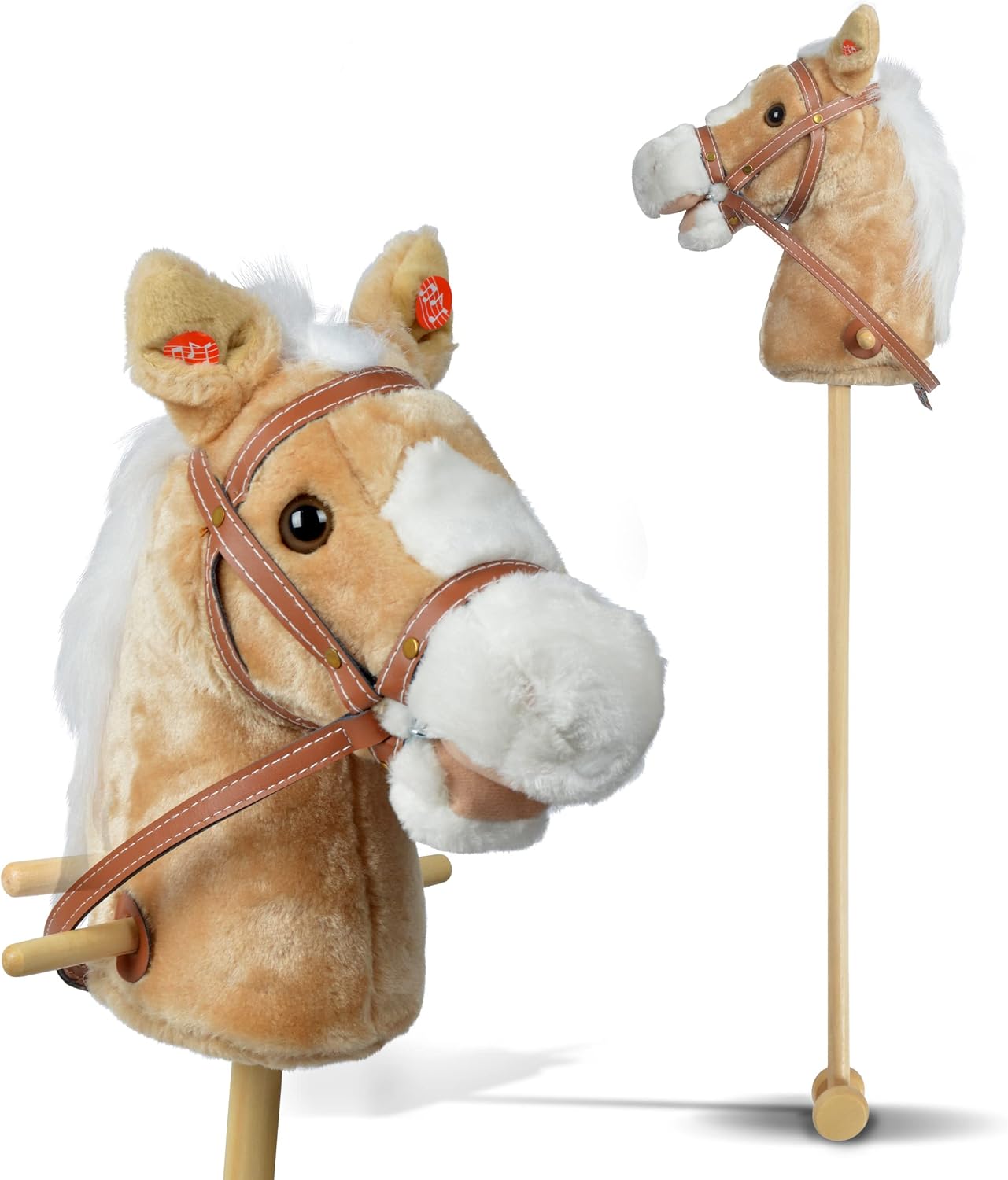 Steckenpferd Goldy mit Soundfunktion, Goldy