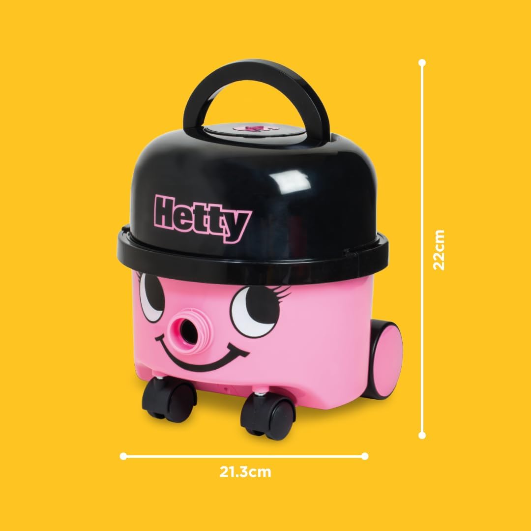 Hetty Spielzeug-Staubsauger mit echter Saugfunktion, Hetty