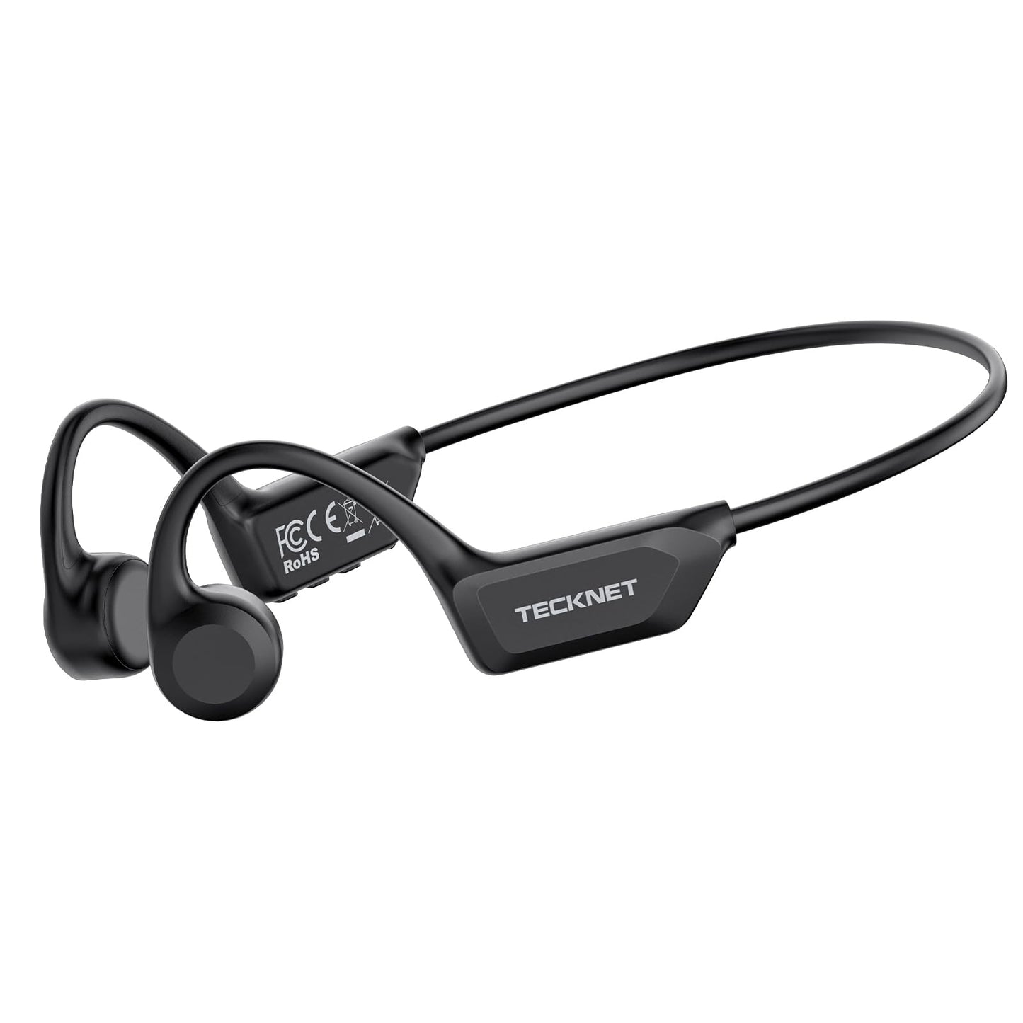Knochenschall Bluetooth Kopfhörer X27 mit Mikrofon, Schwarz