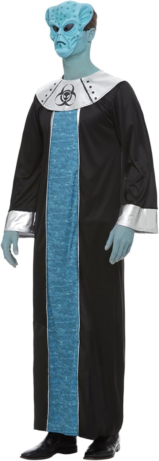 Alien - Ausserirdischer Lord, Large (Chest 42-44) Blau