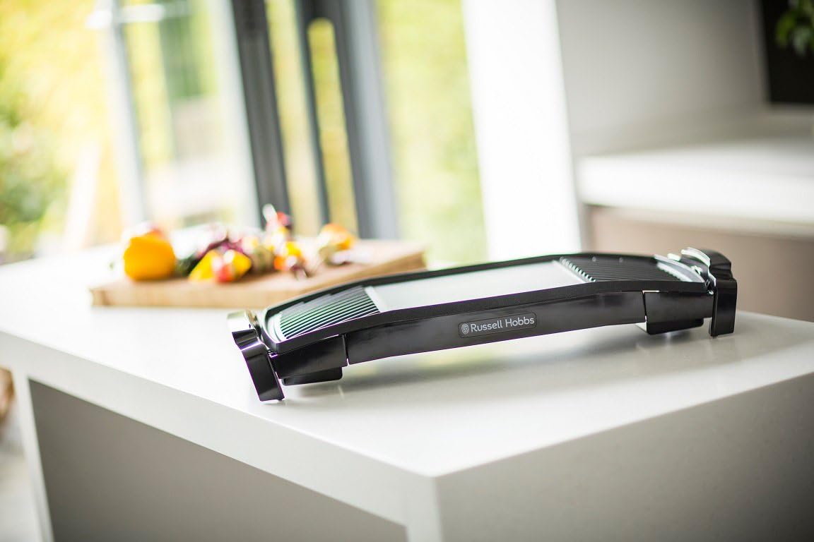 MaxiCook - Tischgrill mit herausnehmbare, antihaftbeschichteter Grillplatte, Tischgrill