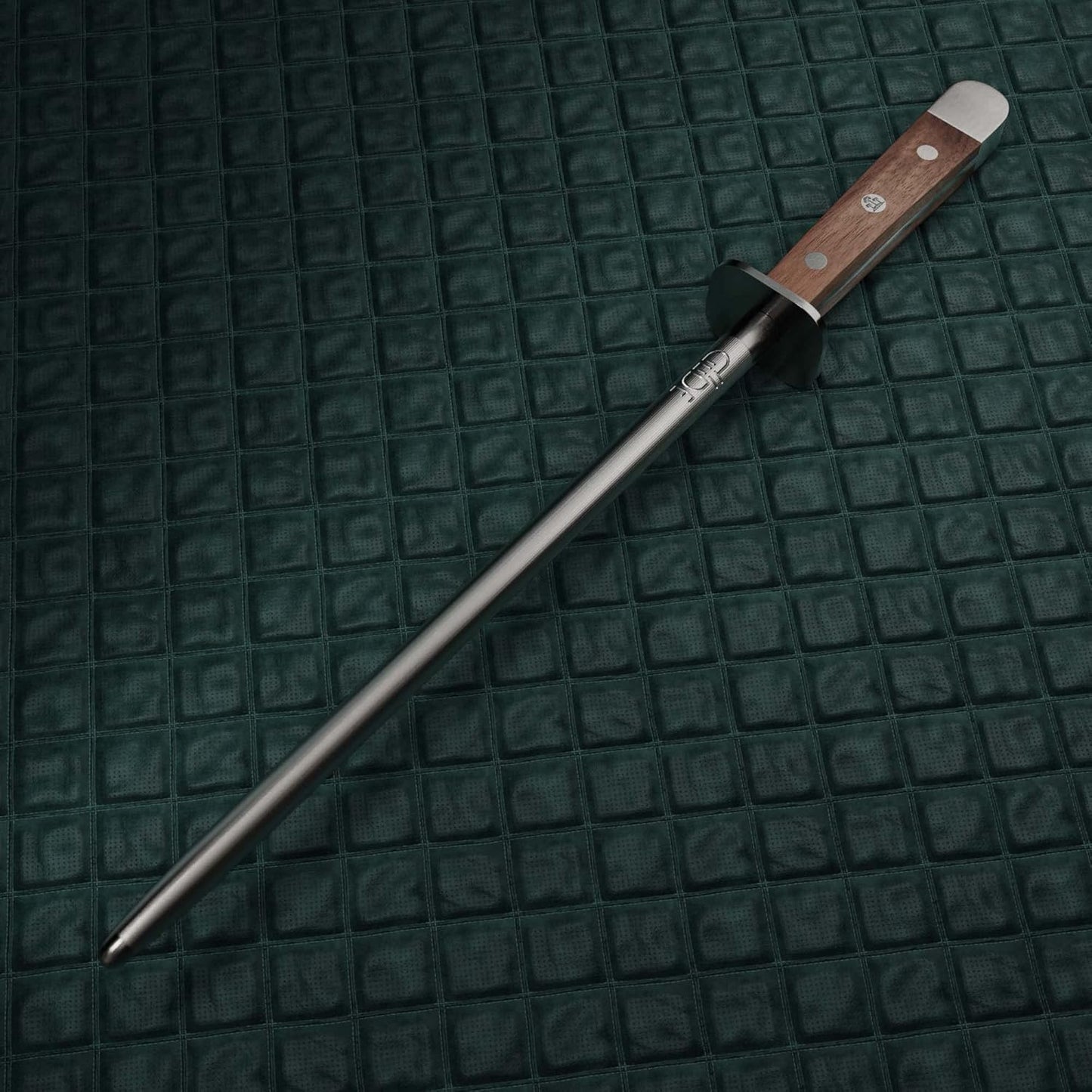 Wetzstahl, 26 cm Walnuss