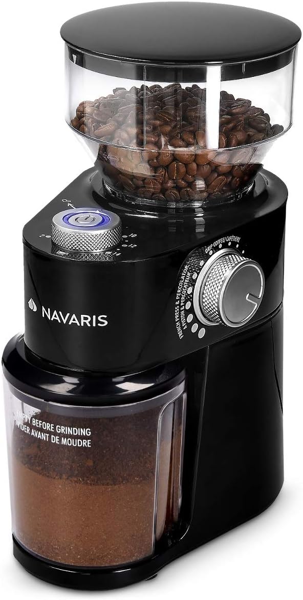 Elektrische Kaffeemühle, Schwarz
