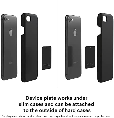 Magnetische Smartphone-Lüftungshalterung 360° Drehbar, Magnetic Airframe Schwarz