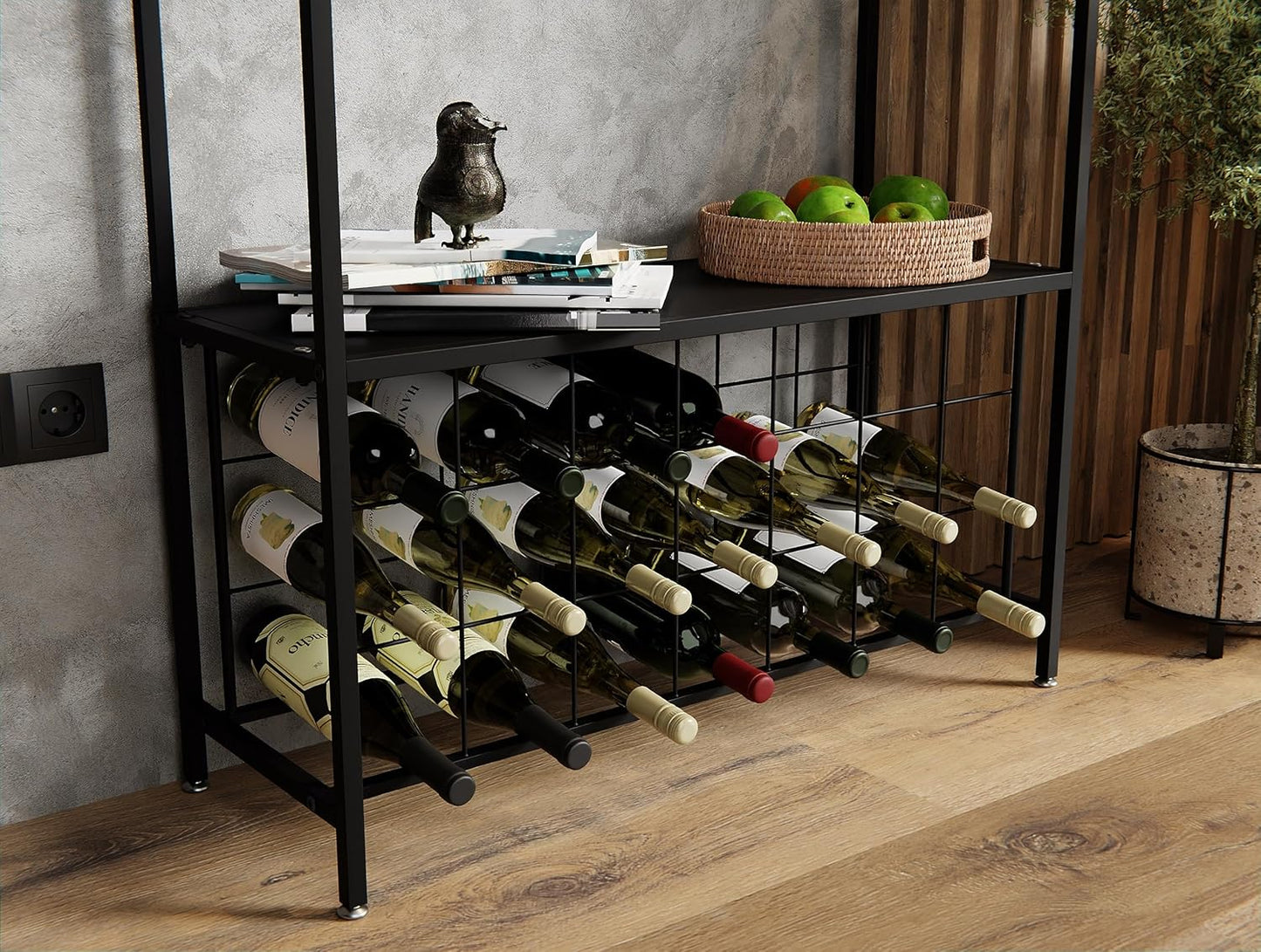 Weinregal für bis zu 30 Flaschen, LOFT 2-21