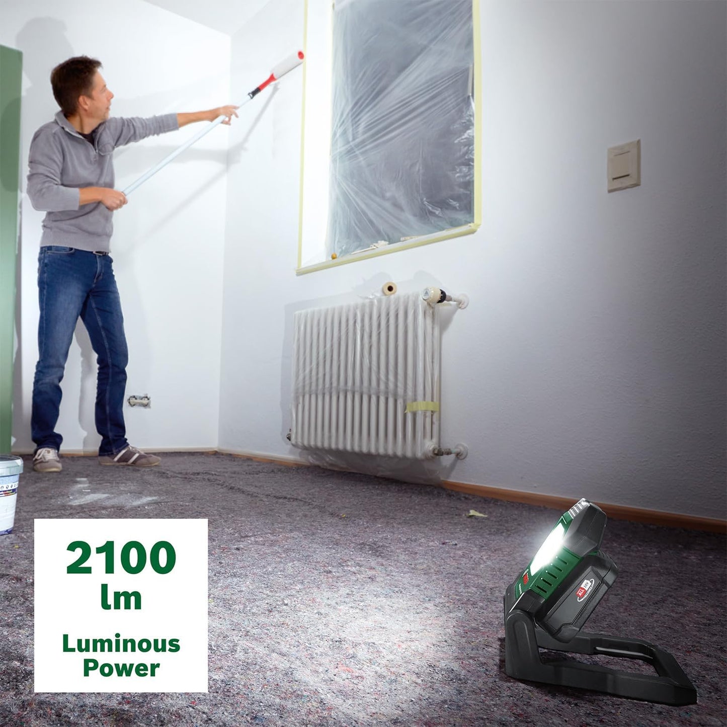 Akku-LED-Arbeitsleuchte UniversalWorkLight 18V-2100