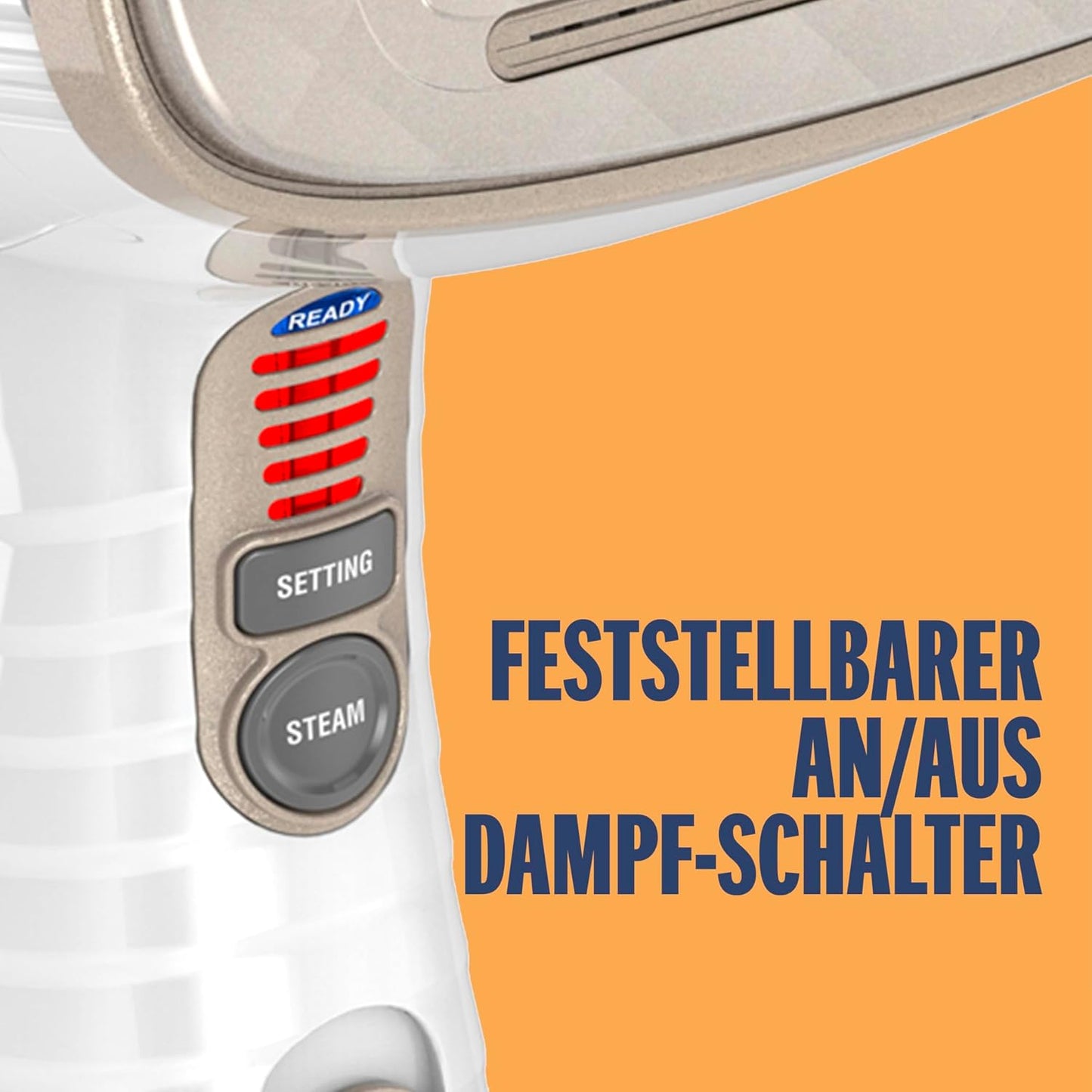 GS59XE Turbo ExtremeSteam Dampfglätter mit 5 Einstellungen, EU