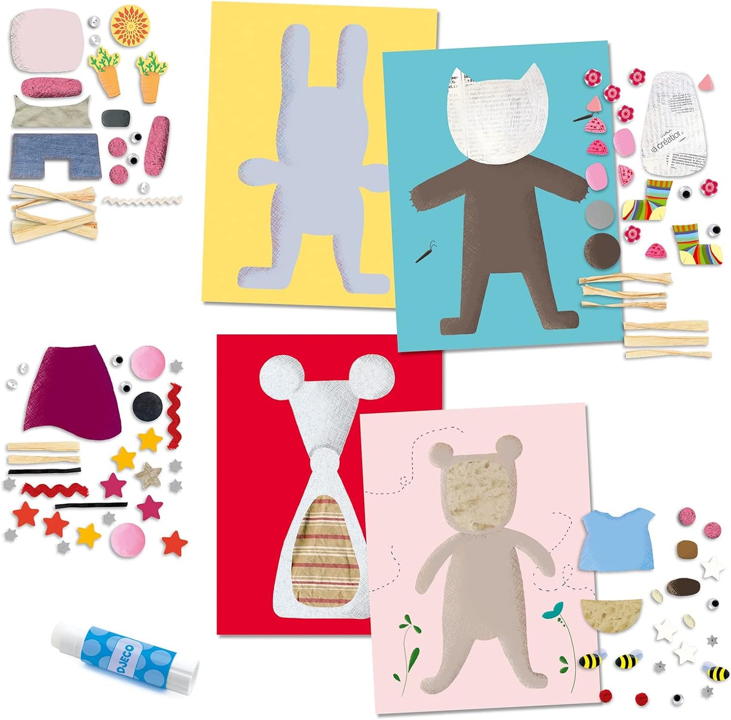 Collage-Set für Kinder