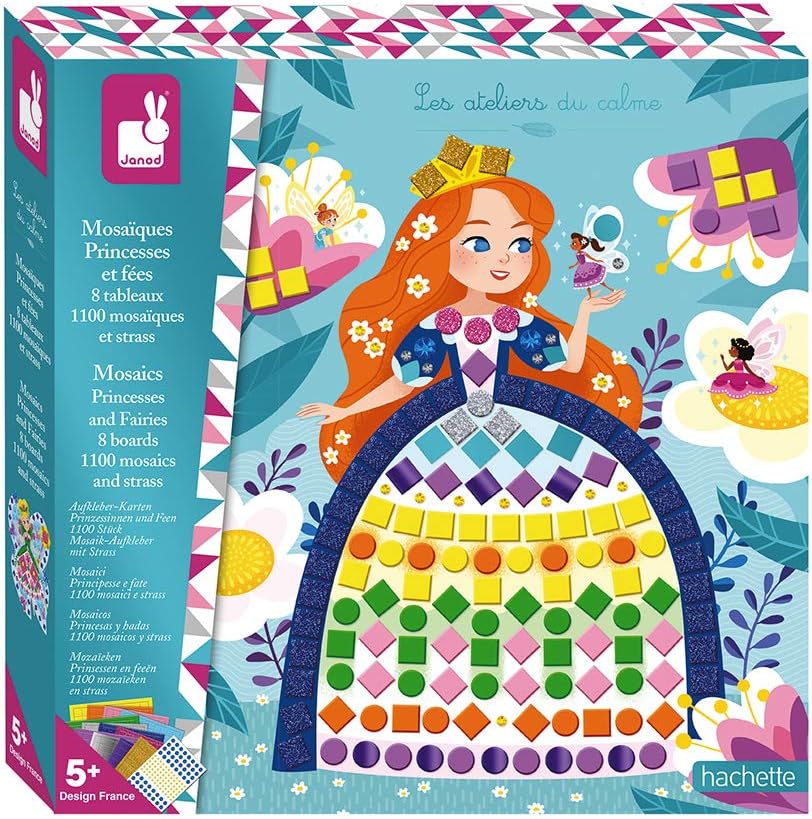 Mosaik-Set Prinzessinnen und Feen, Prinzessinnen und Feen