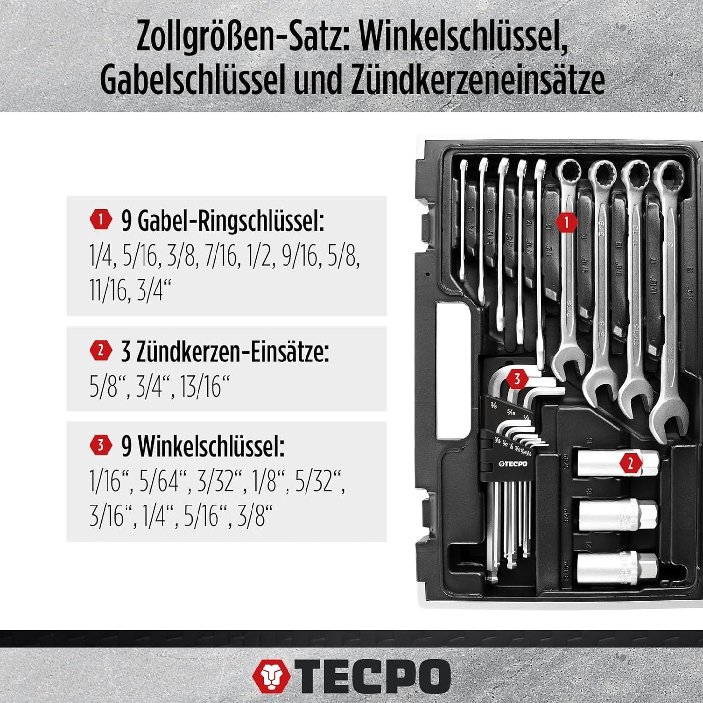 Steckschlüssel-Satz 92-teilig mit Ratschenkasten