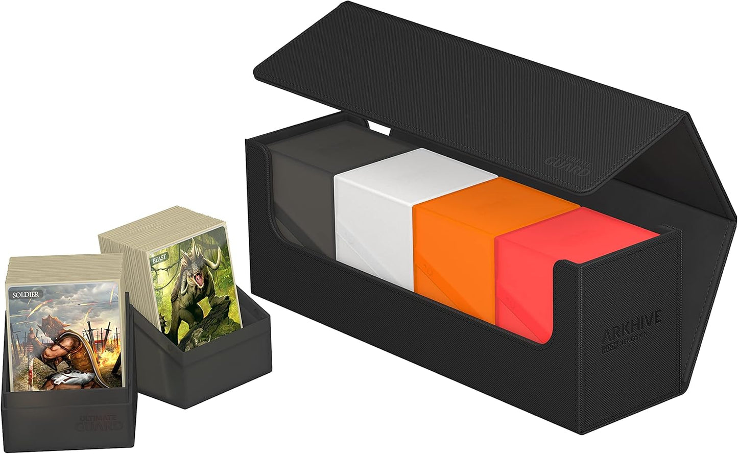 Arkhive 400+ XenoSkin Kartenbox, Schwarz