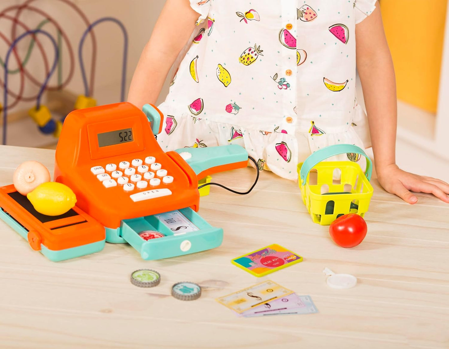 Spielkasse mit Scanner und Sound, 26 Teile