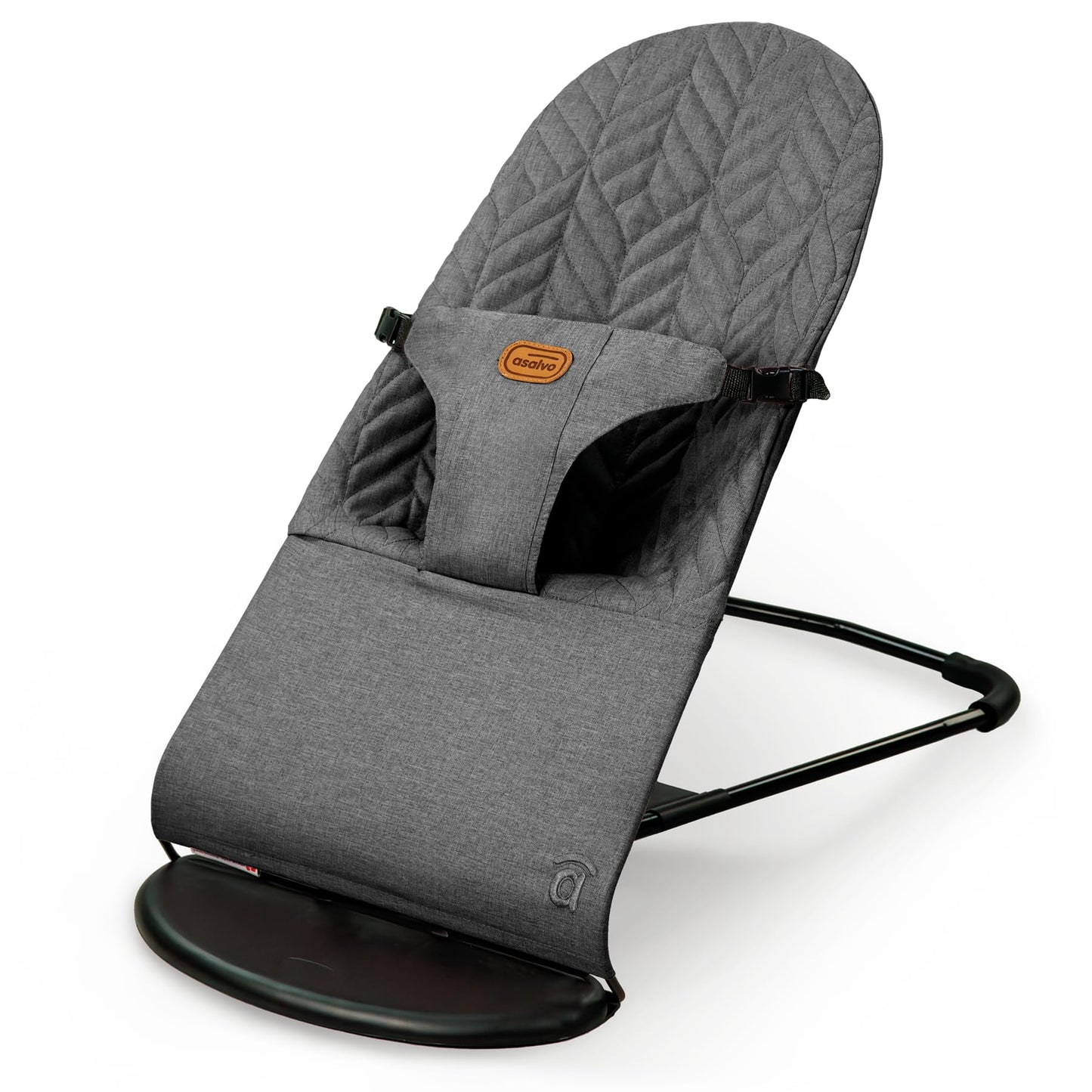 Babywippe mit Schaukel- und Faltfunktion, grau