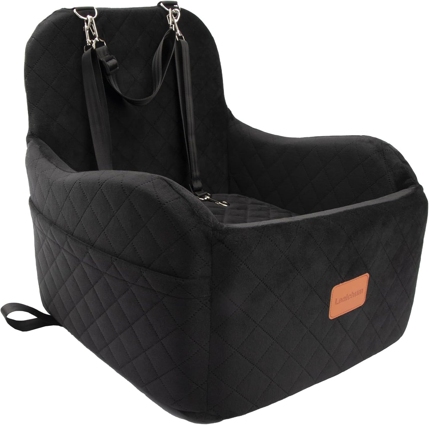 Booster Autositz Hund, Black Mdeium
