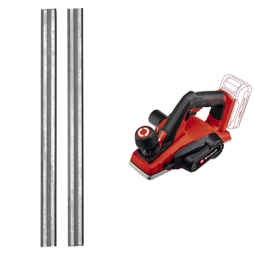 Akku-Hobel TE-PL 18/82 Li-Solo, 18Volt, Elektrohobel, inkl. 2 Ersatzwendemesser