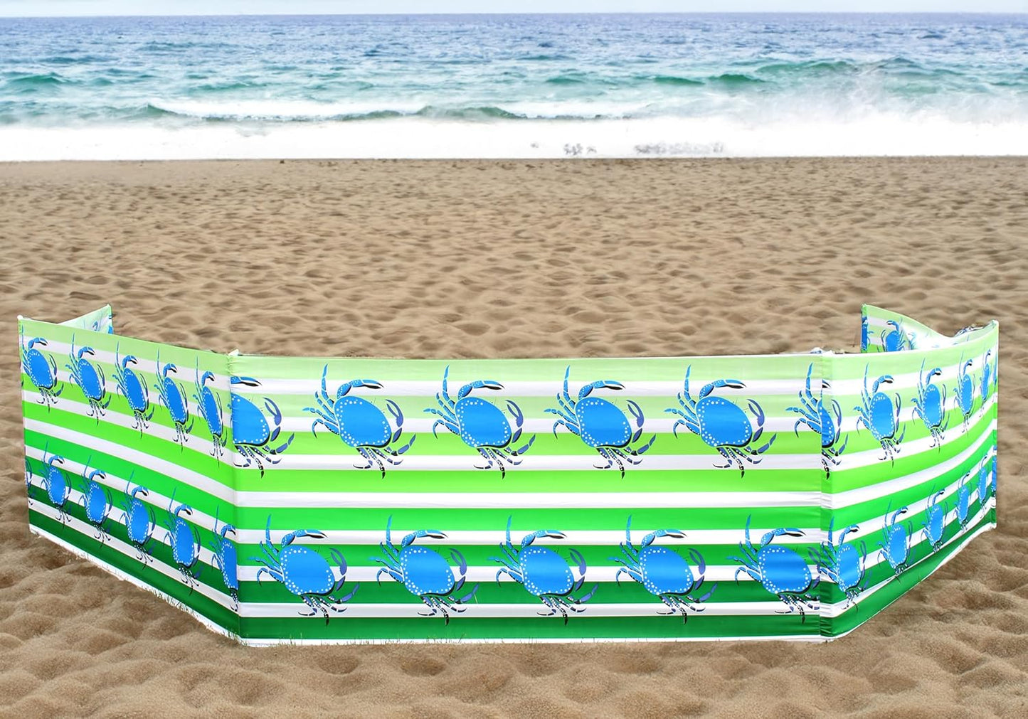 Sichtschutz für Strand, Krabbe 4m
