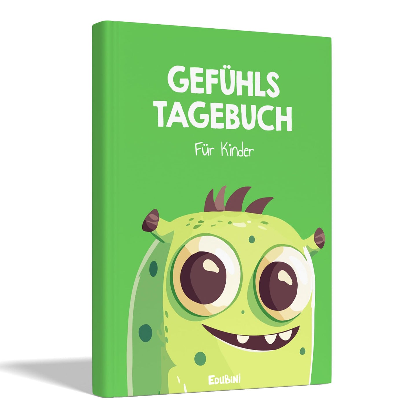 Gefühlstagebuch für Kinder mit Spielen, Grün