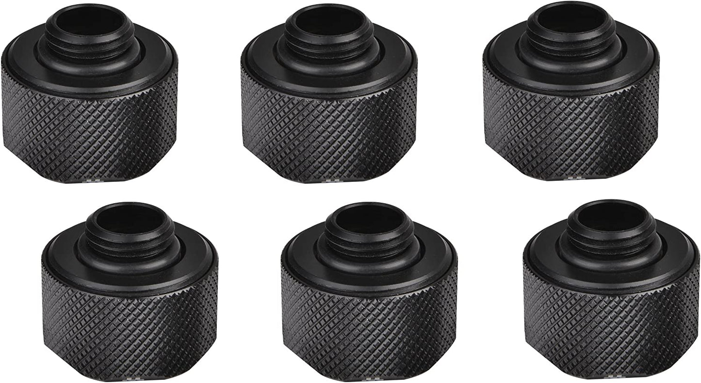Pacific C-PRO G1/4 PETG Tube 16mm OD Compression – Black, Verbindung