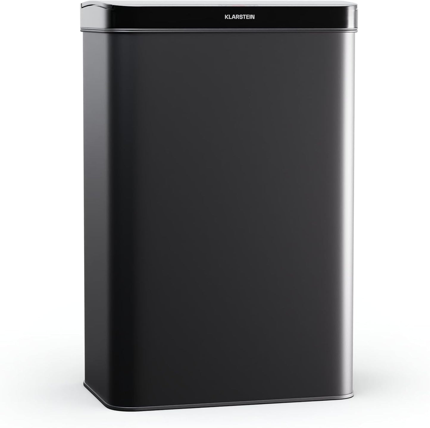Sensor-Mülleimer mit Soft-Close, 50 L Schwarz